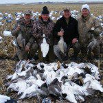 Snow goose hunting South Dakota