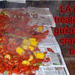 A group from Louisiana brought a little Cajun food and treated us to a crayfish boil.