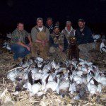Most of our guides hunt when they are not guiding. This is an afternoon we had off so we hit the field. It was a good afternoon with 52 birds taken.