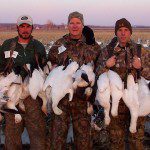 Guided snow goose hunts