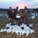 These are the guys that my guide Curt hunts with back home. They refer to themselves as the "Kansas Killing Crew" and lived up to the name with this 40 bird day in mid March.