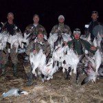 Guided snow goose hunt