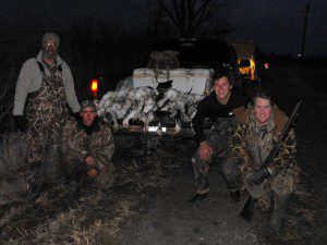 Spring snow goose season