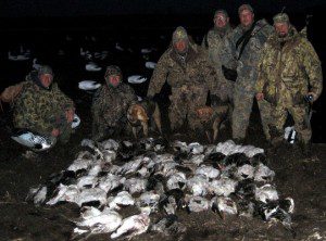 This field was very muddy in early March but the hunting was very good once you got into your blind.