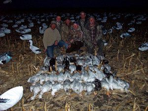 March Missouri Snow goose hunt.