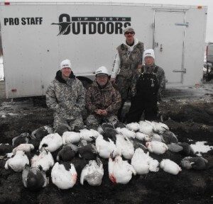 Up North Outdoors offers guided snow goose hunts