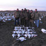 CA boyz are back for a guided snow goose hunt