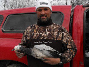 Owner Tracy Northup one of two blue phase ross shot in 2009. This one was a Juvy.