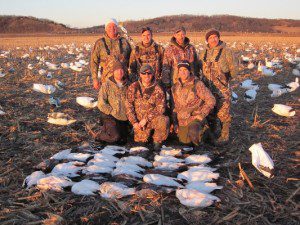 MI shooters with some lesser snow geese