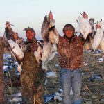 This is some of the hunters we moved from Missouri to South Dakota to hunt snow geese.