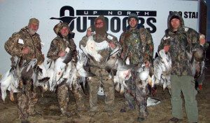 February Missouri snow goose hunt.