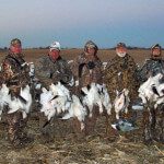 Above average February snow goose hunt.