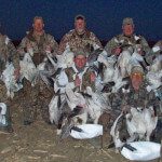 This hunt was March 10, 2012. There was a pretty good snow goose migration this day. Unfortunately it was also the day that we lost most of our snow geese in NW Missouri. With the record high temperatures the snow geese moved out a week to two weeks earlier than normal.