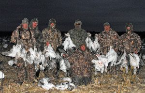 February can be a little colder time of the year to hunt but that doesn't mean that it isn't good as this picture shows.