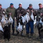 Mickey on his guided snow goose hunt.
