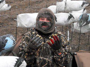 If only everybody was so easily entertained between snow goose flocks.