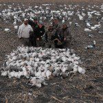 This hunt was also featured in Snow Flurries 2. It is a guides hunt and we are joined by my partner in Deadly Decoys, Inc. Damian Kuzmin. It was a big day...147 snow geese.