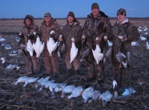 Another average day hunting snows.