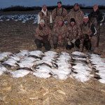 End of the first days hunt in ND.