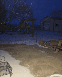Snow storms in Arkansas are a lot more rare than farther north when snow goose hunting. 